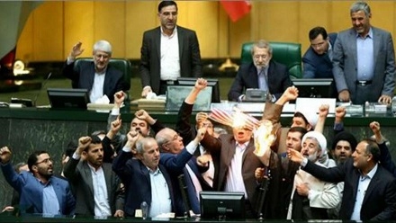 به آتش کشیدن پرچم آمریکا در صحن علنی مجلس، زیبنده ملت ایران نیست